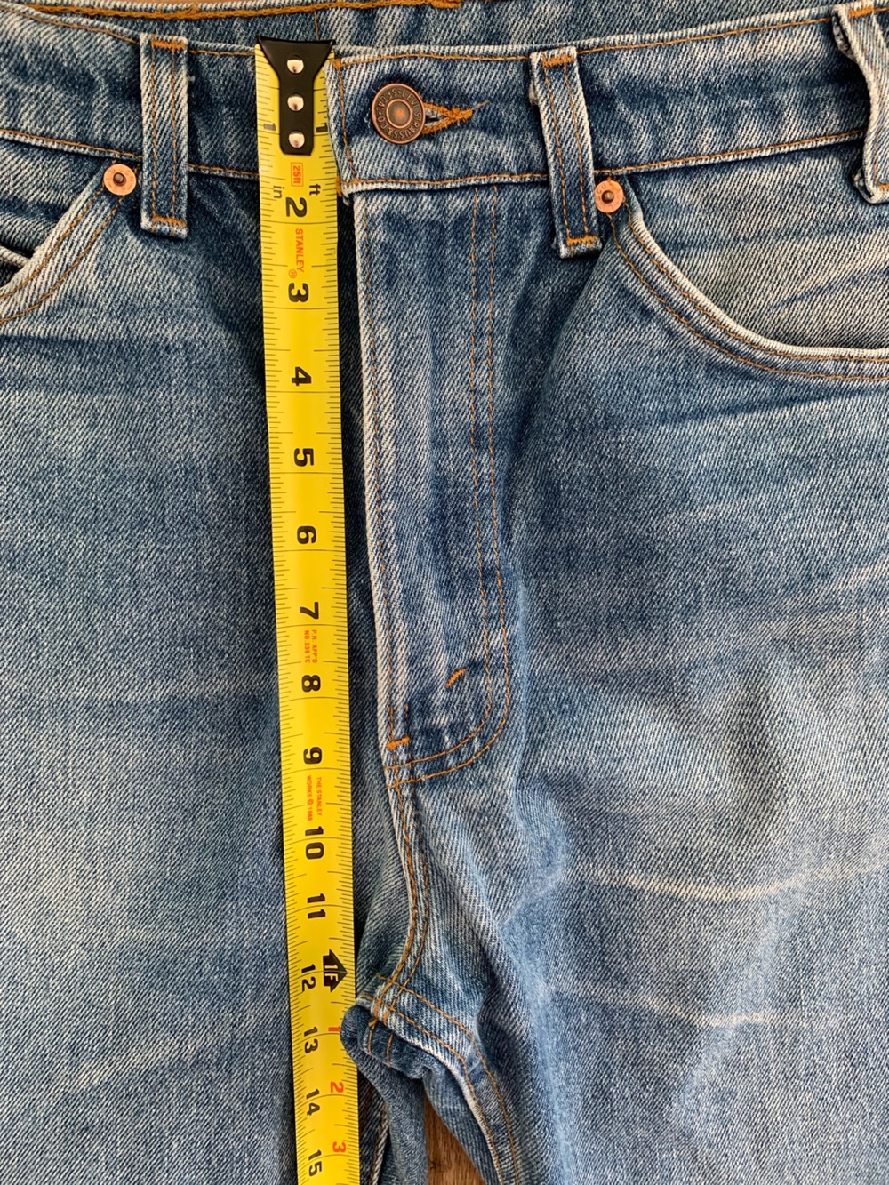 Vintage Levi’s CBK 517 Orange tab made in USA 32x28 - Picture 9 of 15